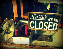 Sorry We're Closed by bluecinderella on Flickr