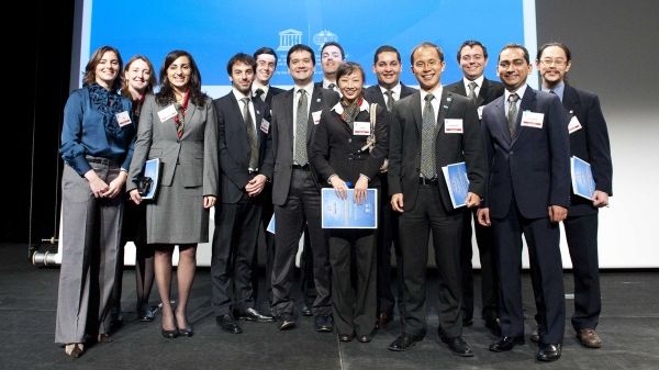 International Year of Chemistry - Young Leader Team at the Brussels Closing Ceremony; December 1st 2011